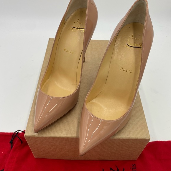 Christian Louboutin so Kate 100 nude Patent size 38 made in Italy size 8 - Picture 7 of 9